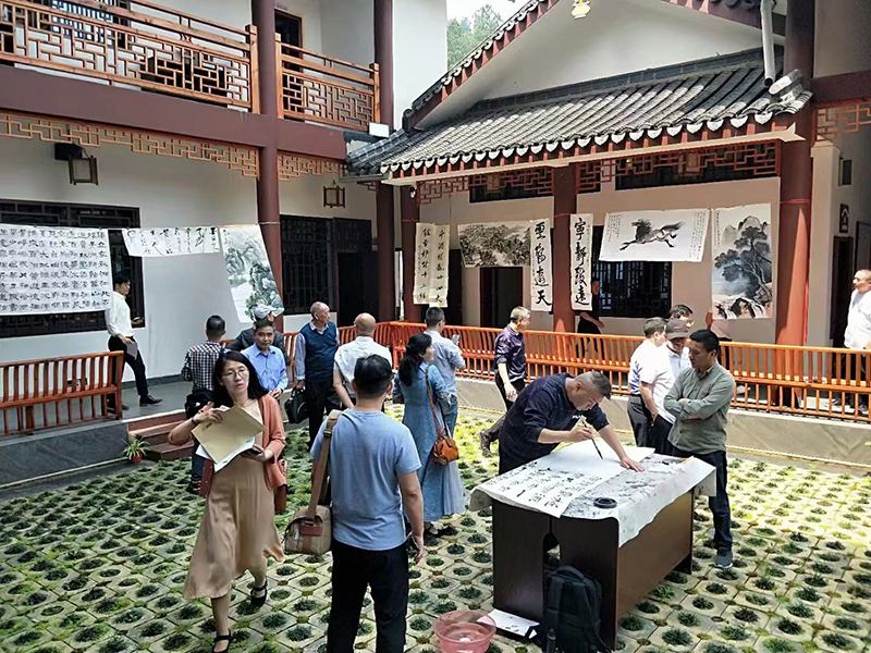 文化興村,長(zhǎng)沙市詩(shī)詞協(xié)會(huì)研創(chuàng)基地掛牌楊花書院